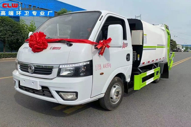 東風(fēng)途逸藍(lán)牌垃圾壓縮車生產(chǎn)廠家