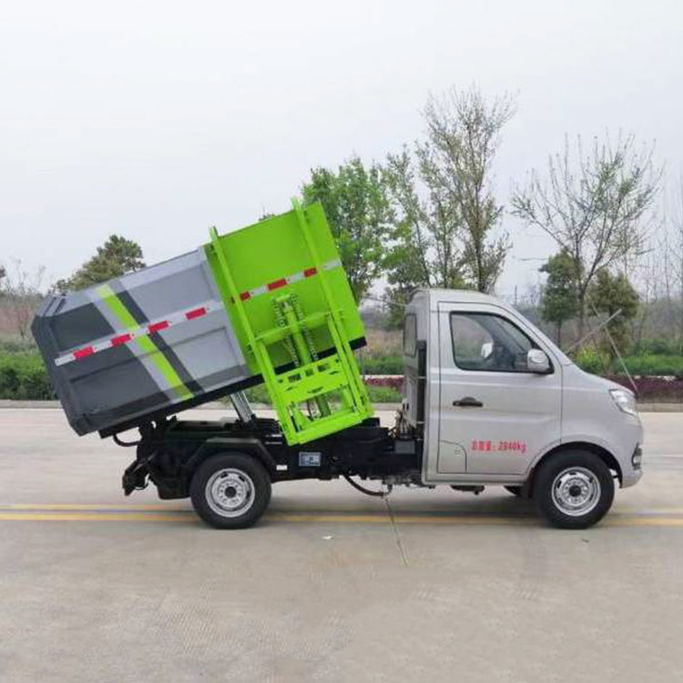 長安垃圾掛桶車國六藍牌垃圾車型經(jīng)濟實惠性價比高